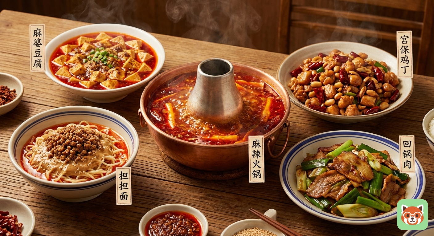 Sichuan cuisine vocabulary