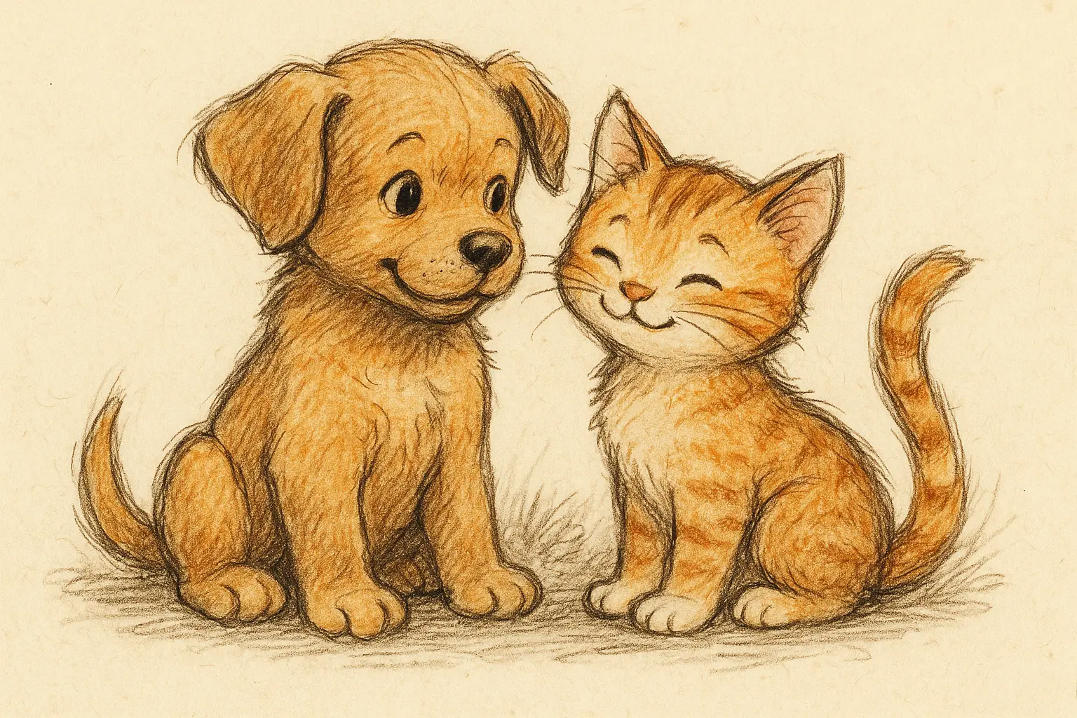 It Rained, Where Did They Go? Illustration