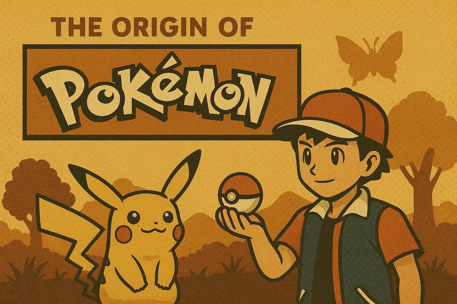 The Story of Pokémon Illustration
