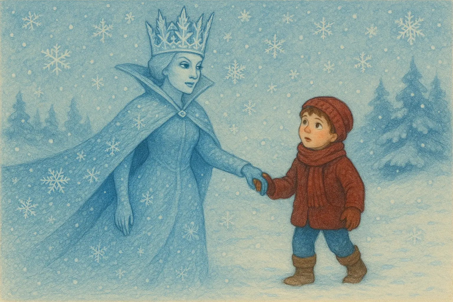 The Snow Queen Illustration